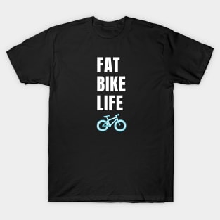 LIVING LA FAT BIKE LIFE - GRAVEL CYCLING T-SHIRT / GRAVEL CYCLING GIFTS / FAT BIKES T-Shirt